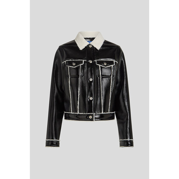 BUNDA KARL LAGERFELD JEANS KLJ FAUX LEATHER JACKET 66163331
