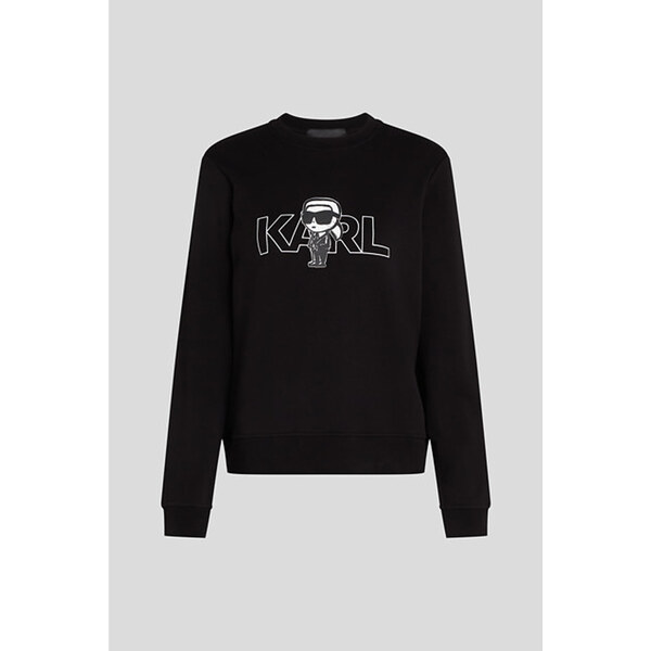 MIKINA KARL LAGERFELD IKON SEASONAL SWEATSHIRT 66163162