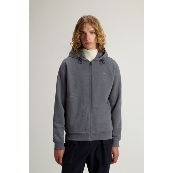 MIKINA WOOLRICH MIXMEDIA FULL-ZIP HOODIE 66163347