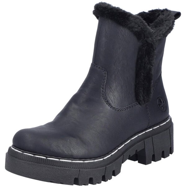 Rieker Členkové čižmy čierna 66163475