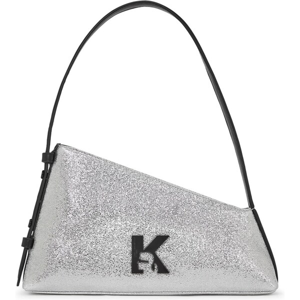 KARL LAGERFELD JEANS Kabelka na rameno strieborná 66163620