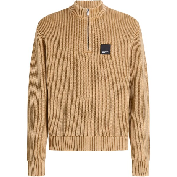 KARL LAGERFELD JEANS Sveter farba ťavej srsti 66163635