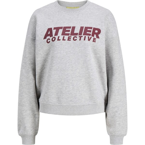 JJXX Mikina JXJACKIE sivá / čerešňová 66163789