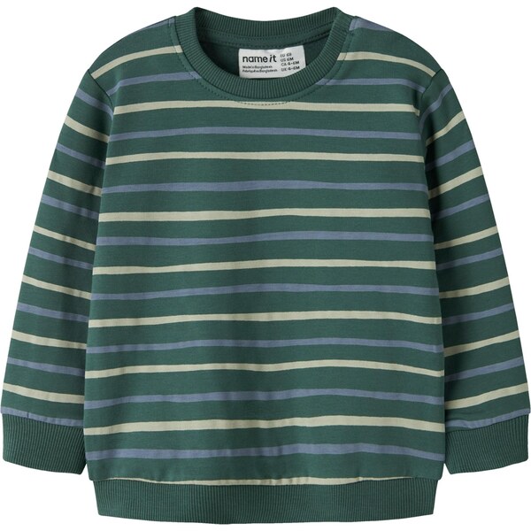 NAME IT Mikina NBMVimmer svetlobéžová / opálová / tmavozelená 66164001