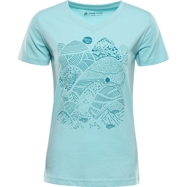 ALPINE PRO - GREMA 2 DÁMSKE FUNKČNÉ TRIČKO S COOL-DRY 66163129
