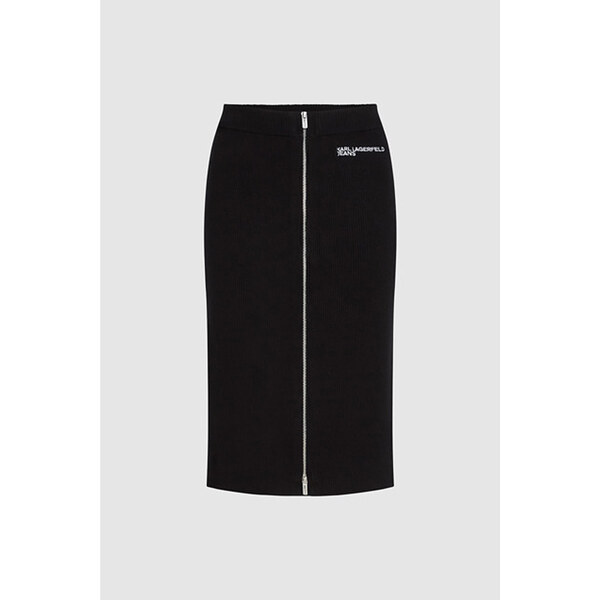 SUKŇA KARL LAGERFELD JEANS KLJ KNITTED MIDI SKIRT 66163330