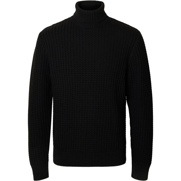 SELECTED Sveter SLHTOM čierna 66164357