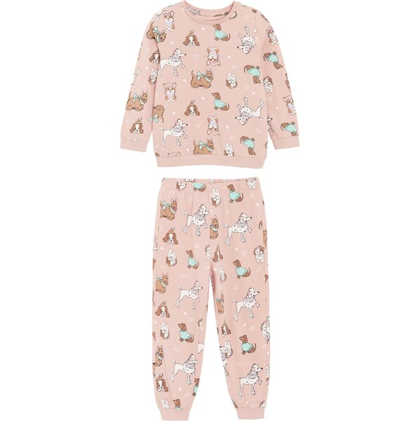 Cool Club Pyžamo tyrkysová / hnedá / rosé / biela 66164569