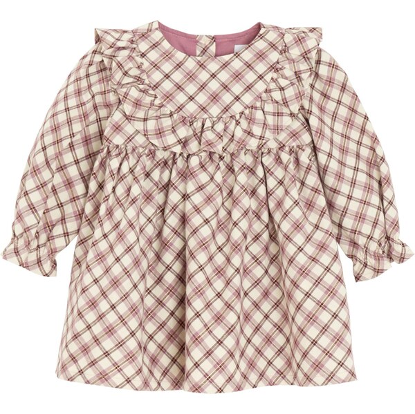 Cool Club Šaty svetlobéžová / hnedá / svetloružová 66164574