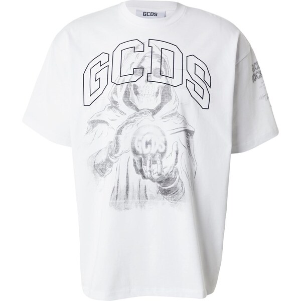 GCDS Tričko tmavosivá / čierna / biela 66164770