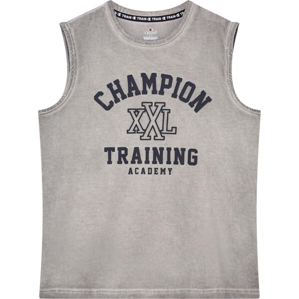 Champion Authentic Athletic Apparel Funkčné tričko tmavosivá / čierna 66164957