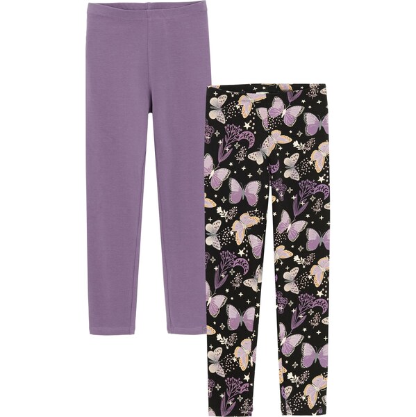 Cool Club Legíny fialová / čierna 66164952