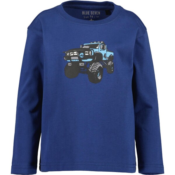 BLUE SEVEN Tričko svetlomodrá / tmavomodrá / čierna 66171833