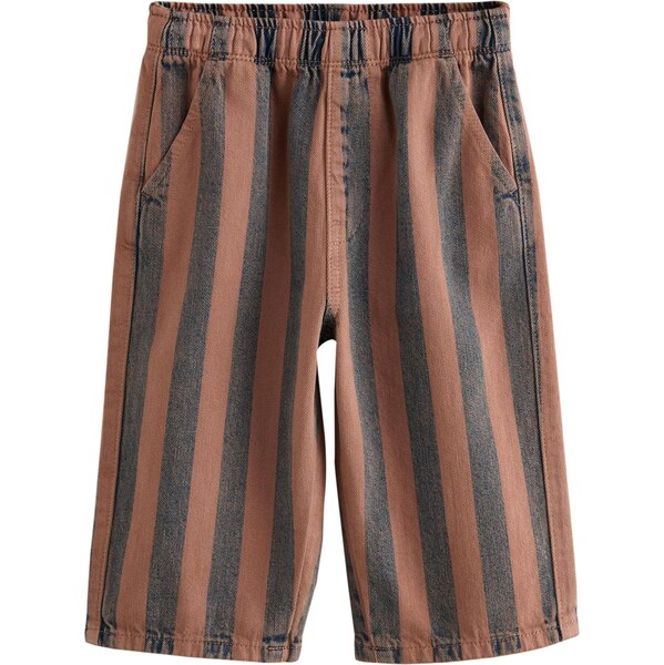 Next Nohavice námornícka modrá / koňaková 66172075