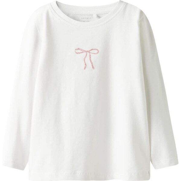 NAME IT Tričko NMFROSITA ružová / biela 66172157