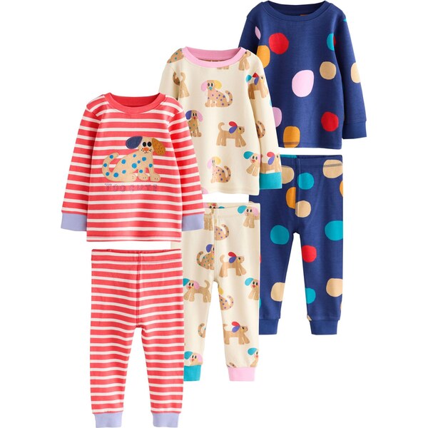 Next Pyžamo piesková / námornícka modrá / červená 66172295