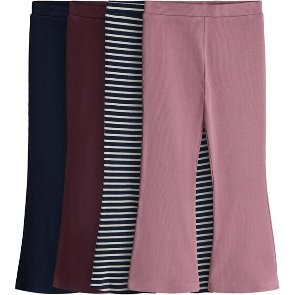 The Set Legíny ružová / bordová / čierna / biela 66172338