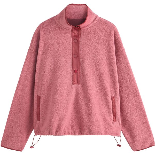 Next Flisová bunda malinová 66172346