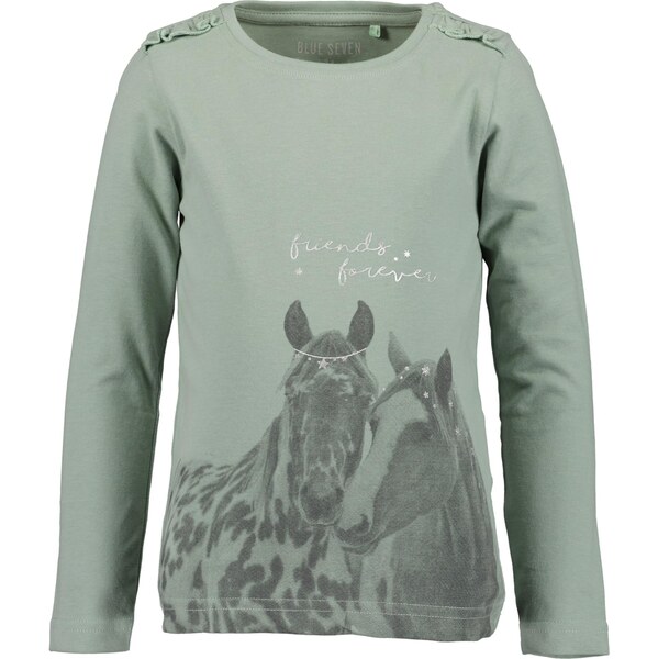 BLUE SEVEN Tričko vodová / tmavosivá / strieborná 66172386