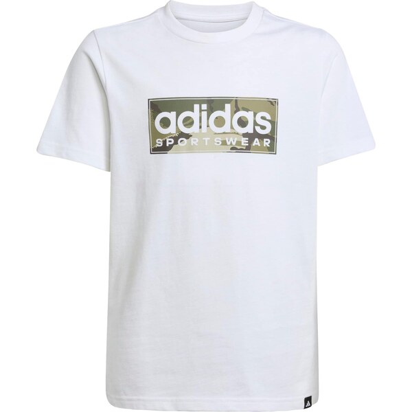 ADIDAS SPORTSWEAR Funkčné tričko zelená / kaki / biela 66173506