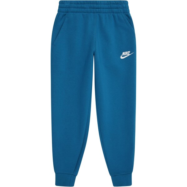 Nike Sportswear Nohavice Club Fleece petrolejová / biela 66173560