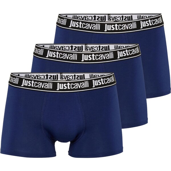 Just Cavalli Boxerky tmavomodrá / čierna / šedobiela 66173524