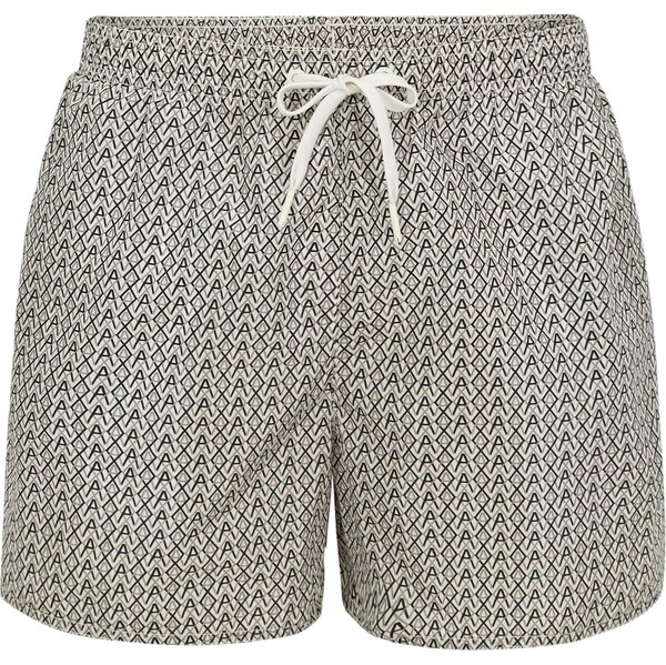 ARMANI EXCHANGE Plavecké šortky krémová / čierna 66173592