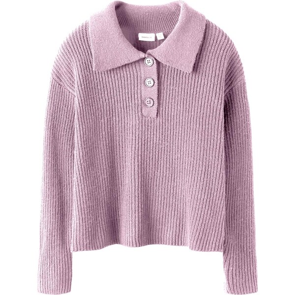 NAME IT Sveter NKFNia levanduľová 66173642