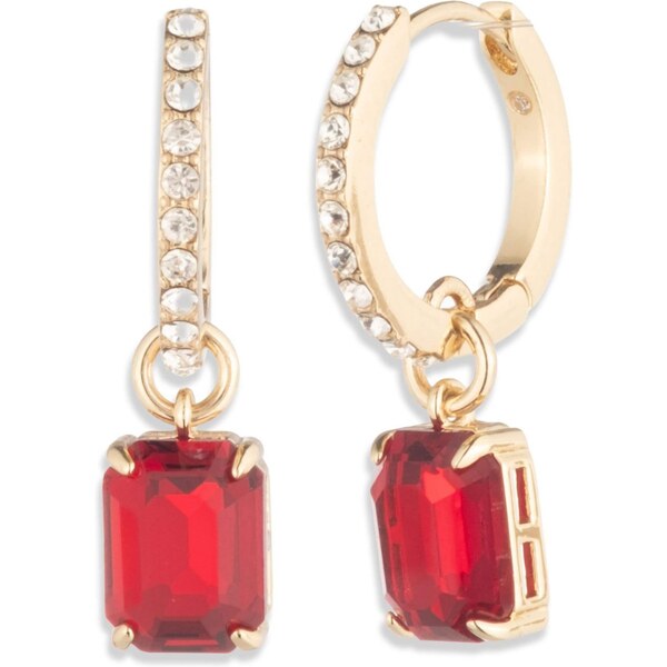 Lauren Ralph Lauren Náušnice zlatá / červená 66173794