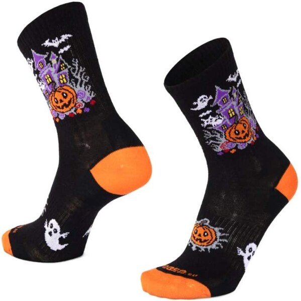 BESKYD HALLOWEEN merino strašidelné ponožky Moose čierna 1 pár S 66173584