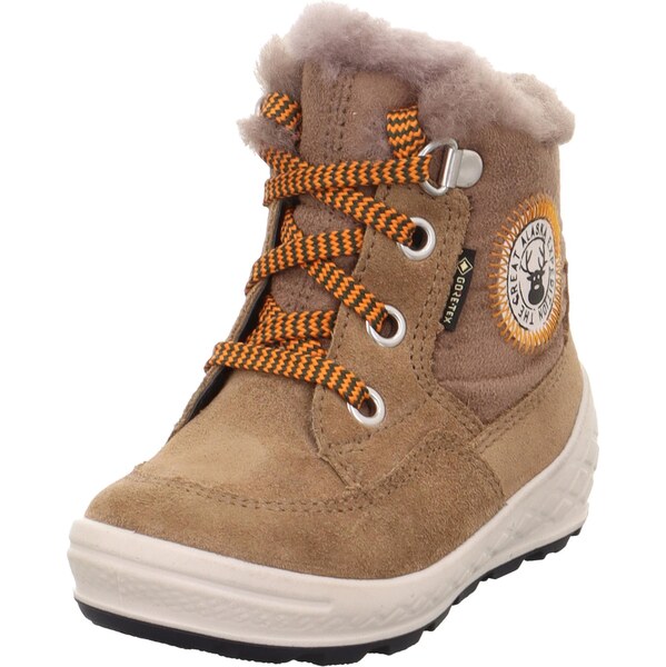 SUPERFIT Čižmy GROOVY 2.0 krémová / svetlohnedá / oranžová / čierna 66179496