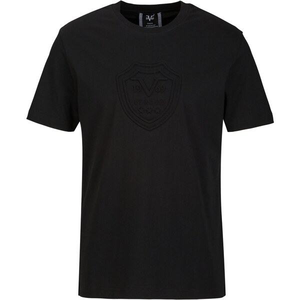 19V69 ITALIA Tričko Rafael Carrier 6 čierna 66179525