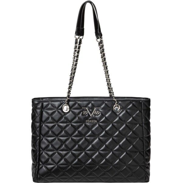 19V69 ITALIA Shopper Silvia Silver čierna 66179622