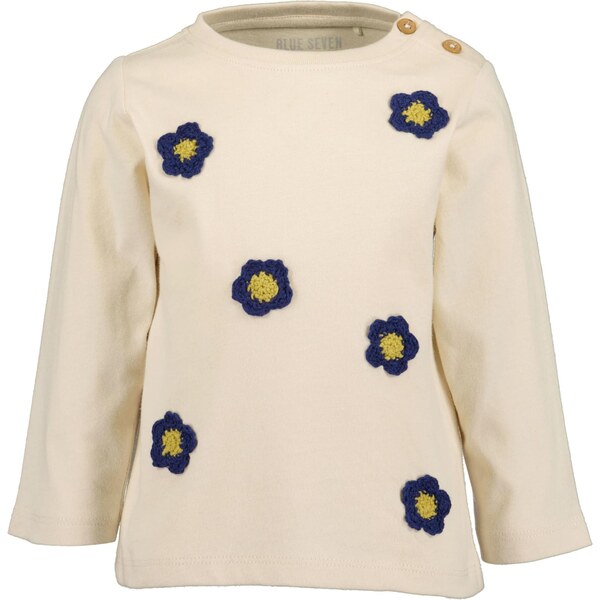 BLUE SEVEN Tričko béžová / námornícka modrá / karí 66179778