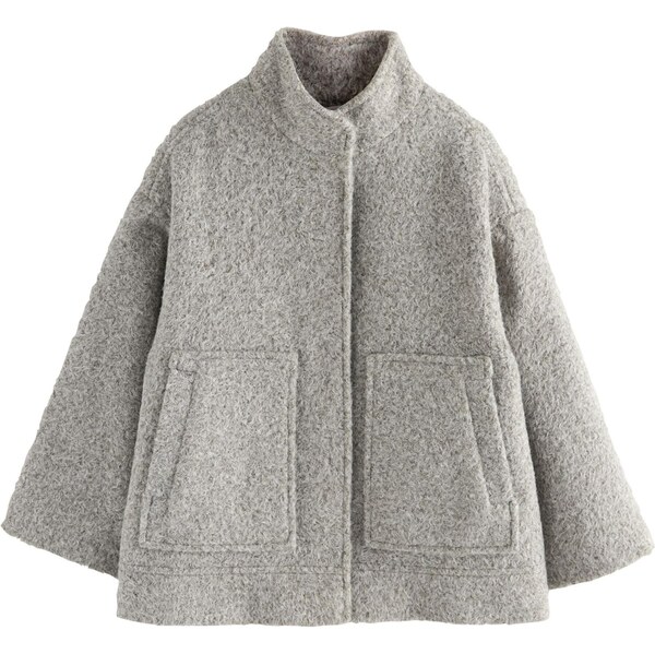 Next Prechodná bunda sivá 66179795