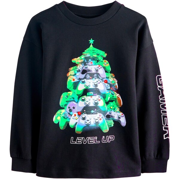 Next Mikina zmiešané farby / čierna 66179860