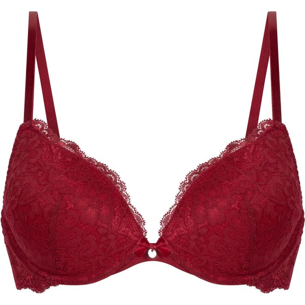 Hunkemöller Podprsenka Marine červená 66179873