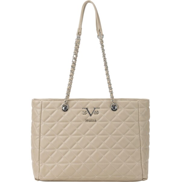 19V69 ITALIA Shopper Silvia Silver béžová 66179891