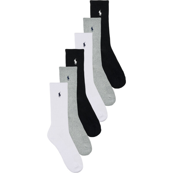 Polo Ralph Lauren Ponožky CREW 6PK-CREW SOCK-6 PACK Polo Ralph Lauren 66181185