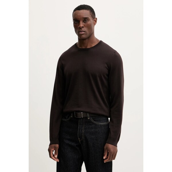 Vlnený sveter BOSS Leno-P 66189340