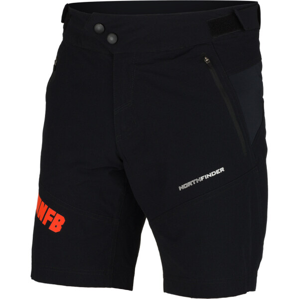 Northfinder Weston BE-3376MB nohavice, čierno-červené 66185834