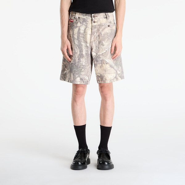 Šortky PLEASURES Hunt Canvas Jorts Sand Camo L 66185990