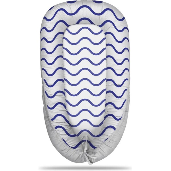 Sablio Hniezdočko pre bábätko Modré vlnky 65114098