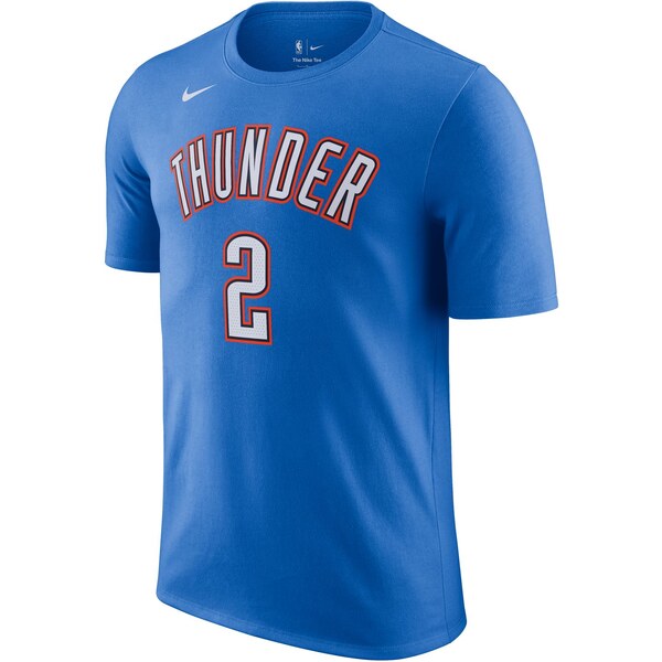 Nike NBA Oklahoma City Thunder Tee - Pánske - Tričko Nike - Modré - 66360476