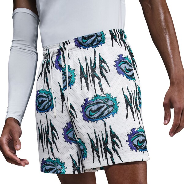 Nike Practice Mesh 5 Dri-FIT Basketball Shorts White - Pánske - 66360715