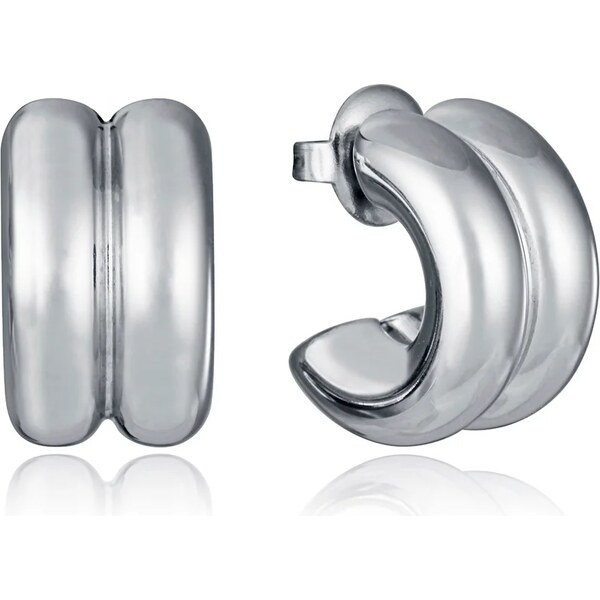 Viceroy Nadčasové polkruhové náušnice Air 14195E01000 66584430