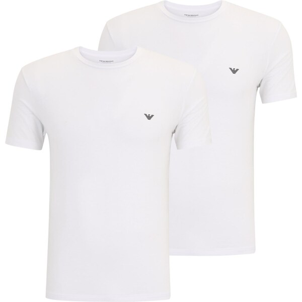 Emporio Armani Tričko čierna / biela 66202409