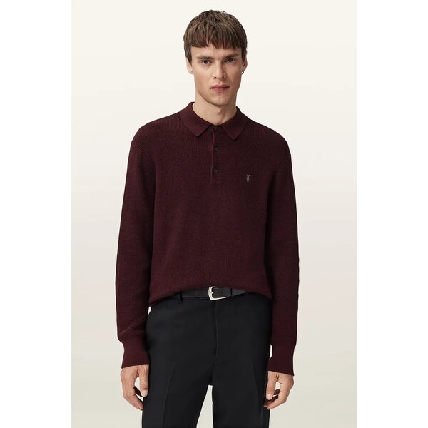 Sveter s prímesou vlny AllSaints ASPEN 66852285