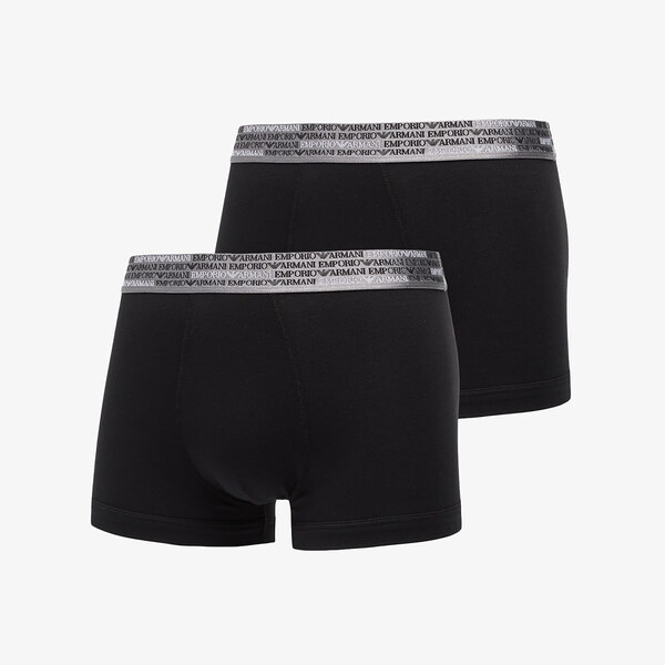 Boxerky EA7 Emporio Armani Bottom Trunk 2-Pack Black/ Black XL 66187252