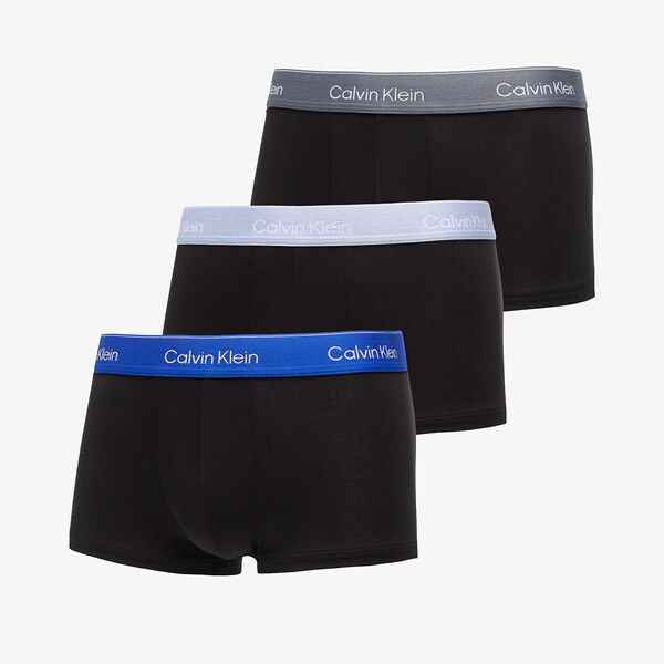 Boxerky Calvin Klein Low Rise Trunk 3-Pack Blue L 66205399